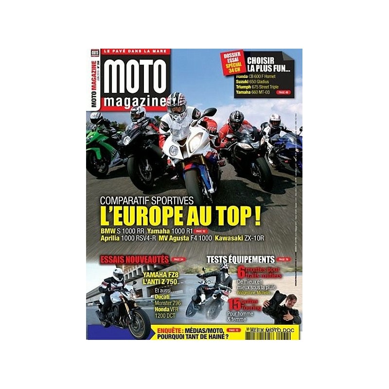Moto magazine n° 268