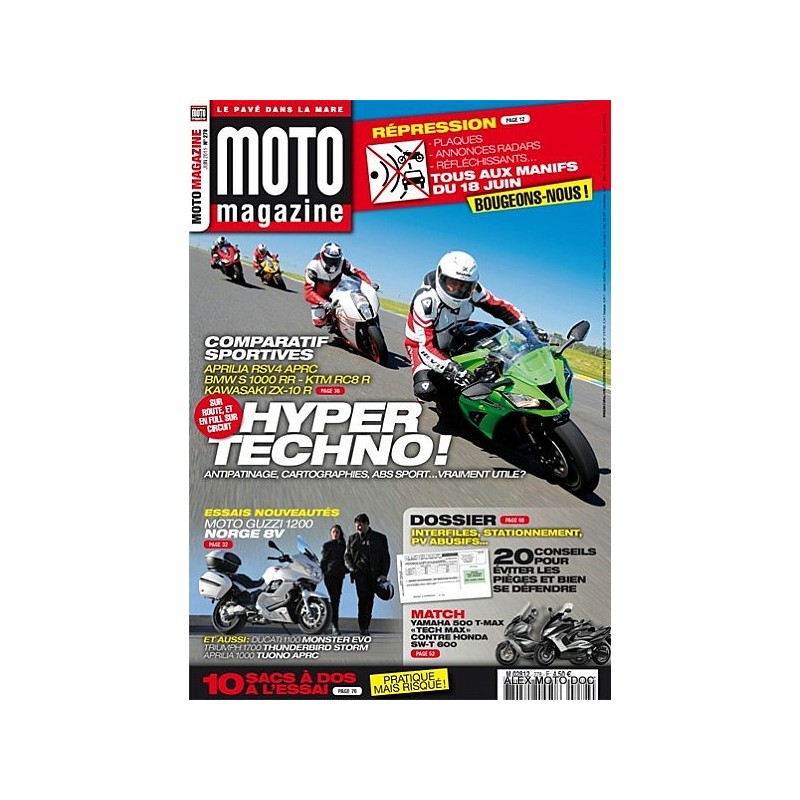 Moto magazine n° 278