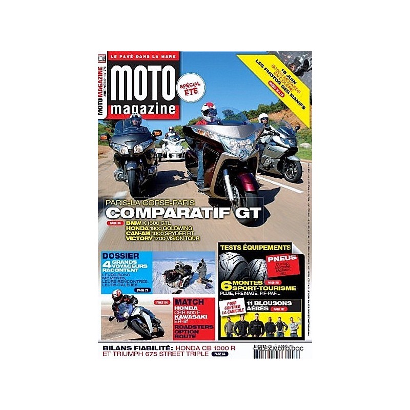 Moto magazine,moto magazine 279,revue,moto,essai,journal,Honda,BMW,Kawasaki,Suzuki,Yamaha,Triumph,Bsa,revue moto,