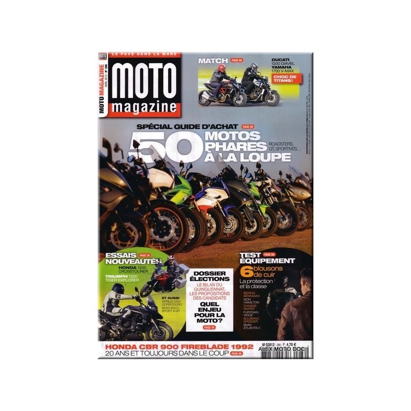 Moto magazine n° 286