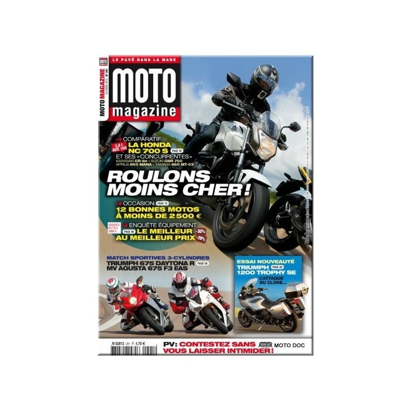 Moto magazine n° 291