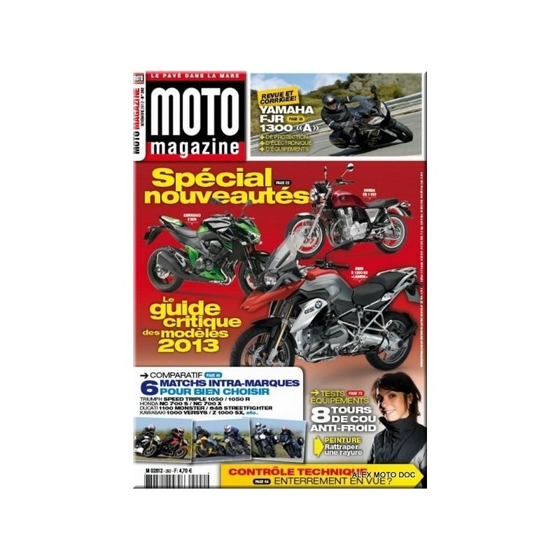 Moto magazine,moto magazine 292,revue,moto,essai,journal,Honda,BMW,Kawasaki,Suzuki,Yamaha,Triumph,Bsa,revue moto,