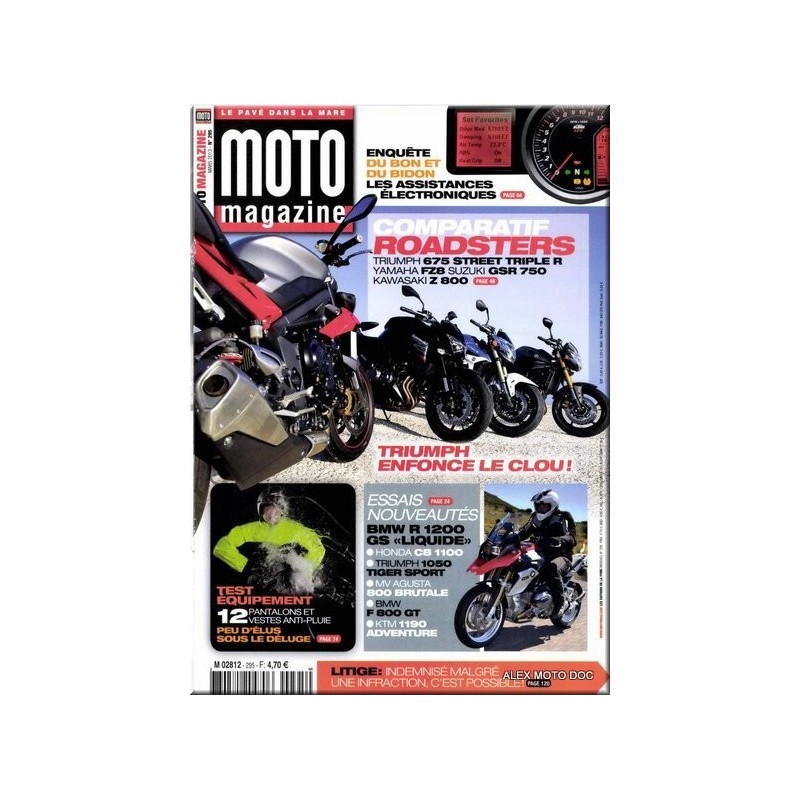 Moto magazine n° 295