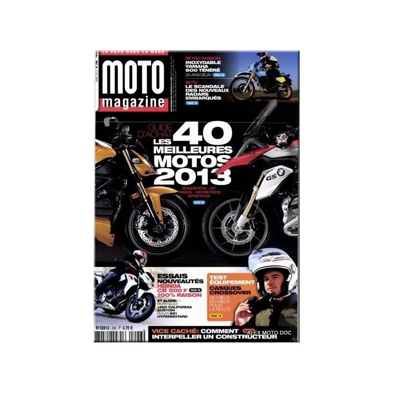 Moto magazine n° 296