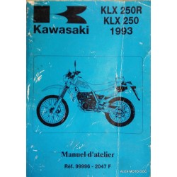 Manuel d'atelier Kawasaki A 