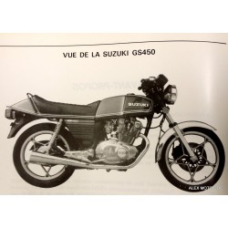 Manuel d'atelier Suzuki GS 450