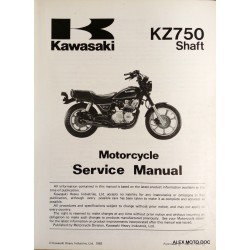 Kawasaki KZ 750 (custom) de 1981