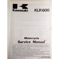  Kawasaki 600 KLR de 1983