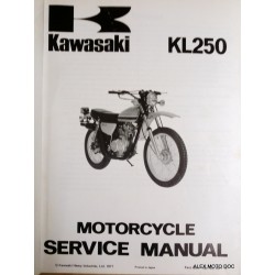  Kawasaki KL 250 de 1977