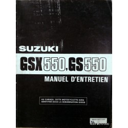 Suzuki  GSX 550 et GS 550 de 1984