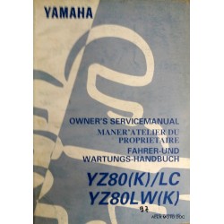  Yamaha YZ 80 (K) de 1997