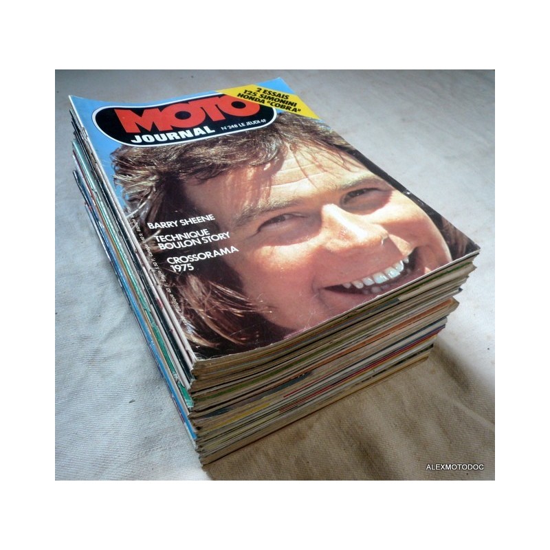 Année 1976 MOTO JOURNAL