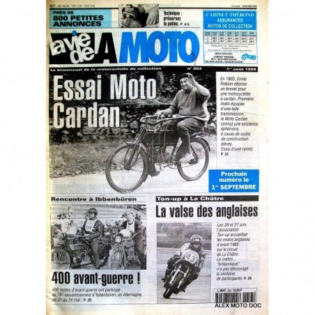 La vie de la moto 253 , LVM 253, revue,moto,essai,journal,Honda,BMW,Kawasaki,Suzuki,Yamaha,Triumph,Bsa,revue moto,