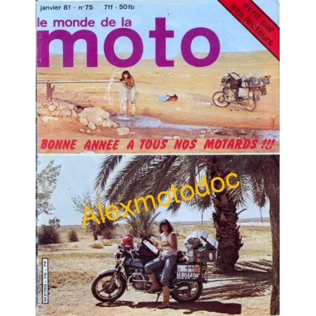  Le Monde de la moto n° 75