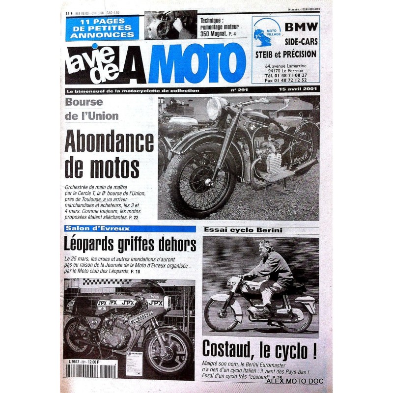 la vie de la moto n° 291