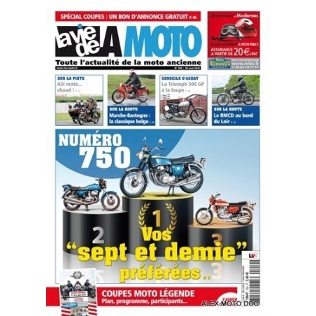 la vie de la moto n° 750