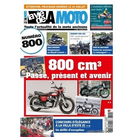 la vie de la moto n° 800