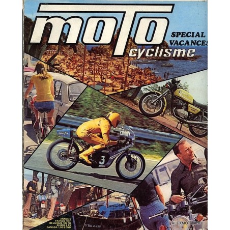 Motocyclisme n° Spécial Vacances 1973
