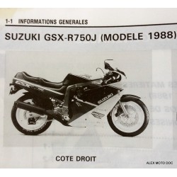 Suzuki GSXR 750 de 1988