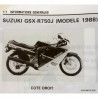 Suzuki GSXR 750 de 1988