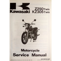  Kawasaki KZ 250 et 350 de 1985