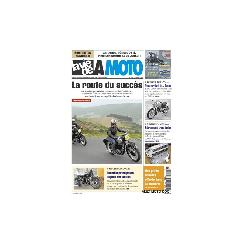 la vie de la moto n° 484