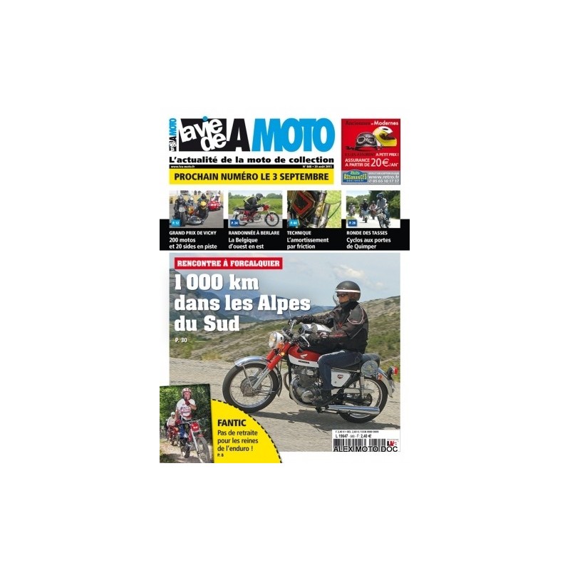 la vie de la moto n° 848