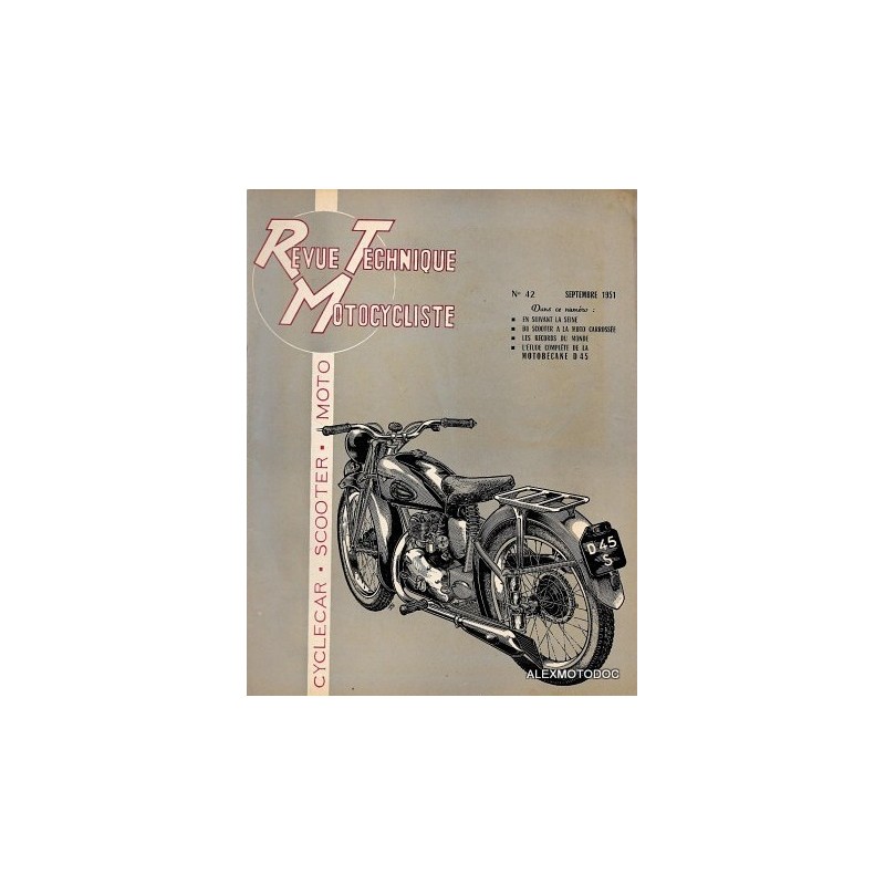 Revue technique motocycliste n° 42