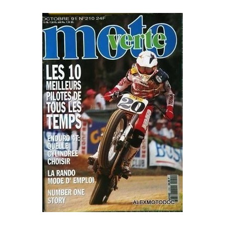 Moto Verte n° 210