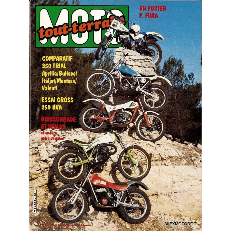 Moto tout-terrain n° 52