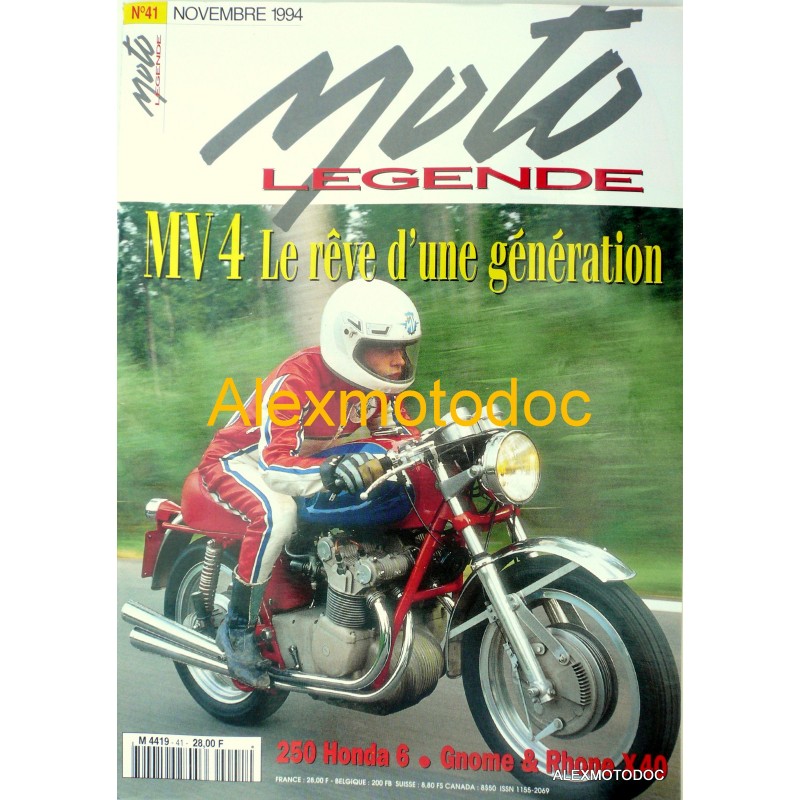 Moto légende n° 41