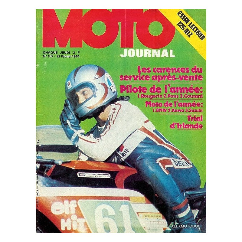 Moto journal n° 157