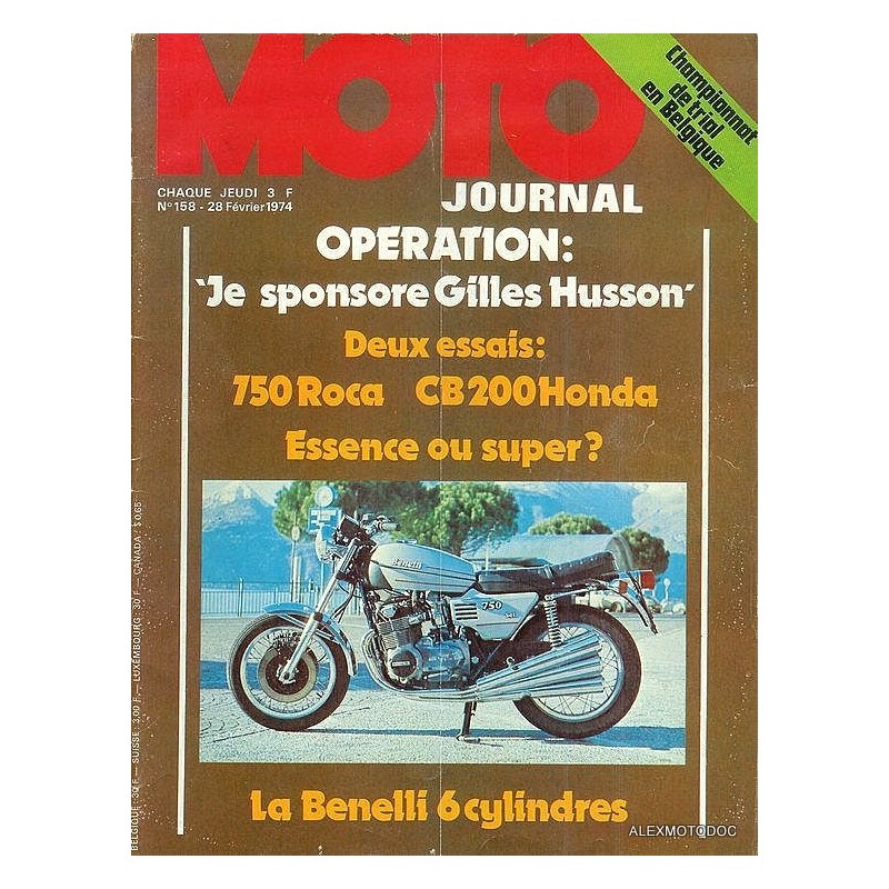 Moto journal n° 158