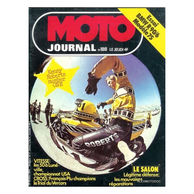 Moto journal n° 188