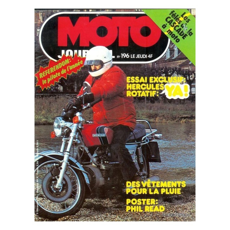 Moto journal n° 196