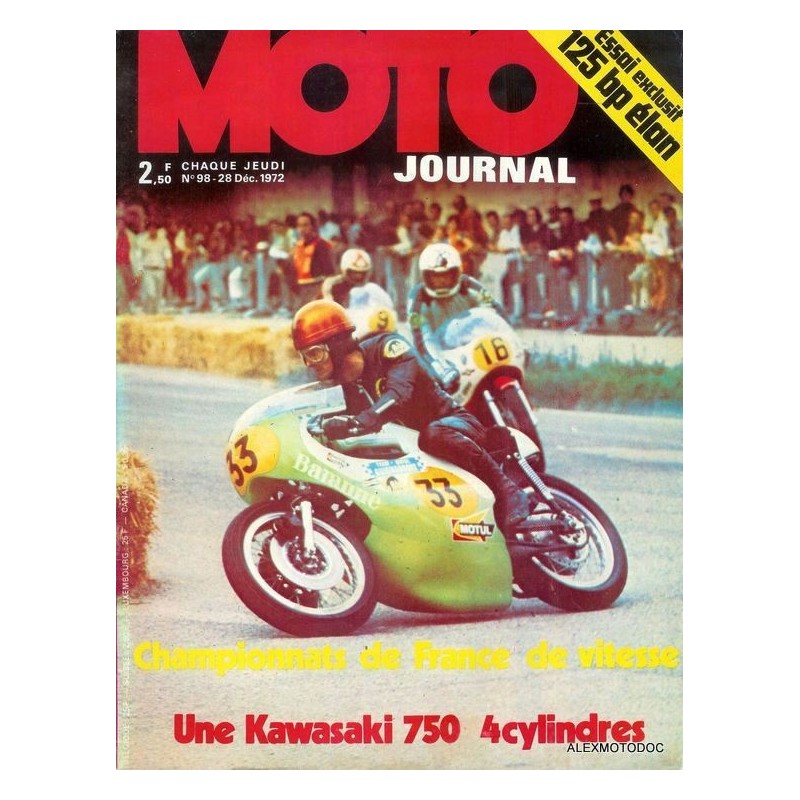 Moto journal n° 98