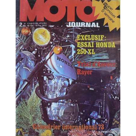 Moto journal n° 104