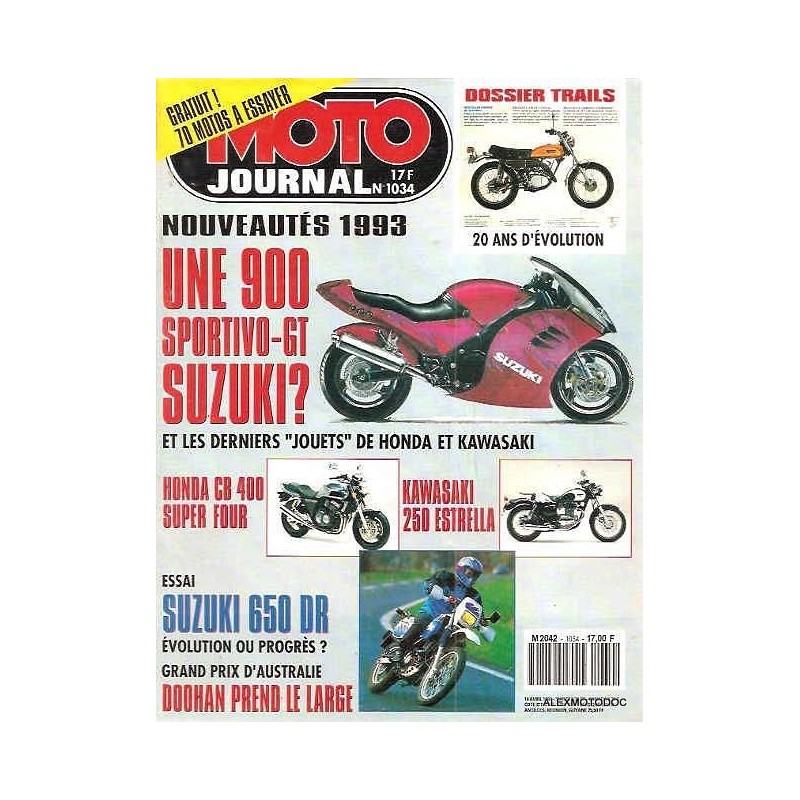 Moto journal n° 0