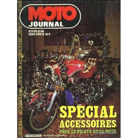 Moto journal spécial accessoires 1981