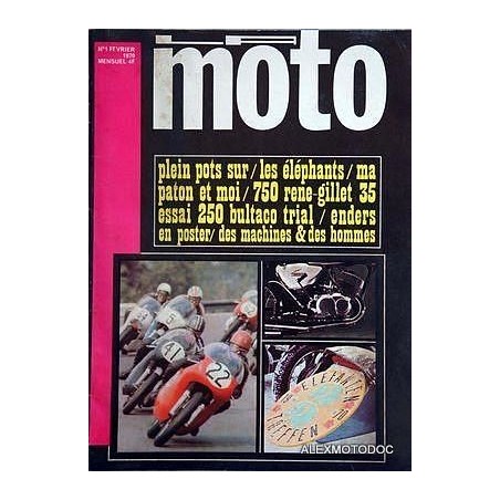 La moto n° 1