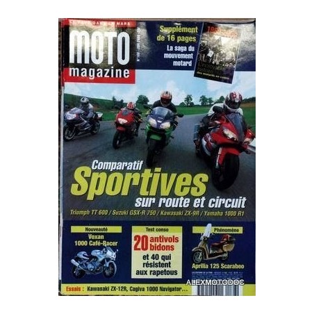 Moto magazine n° 168