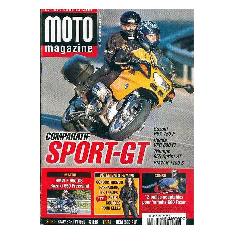 Moto magazine n° 172