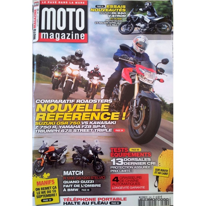 Moto magazine n° 280