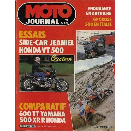 Moto journal n° 610