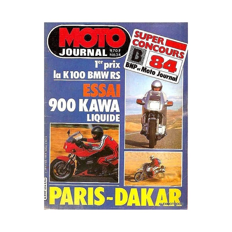 Moto journal n° 634