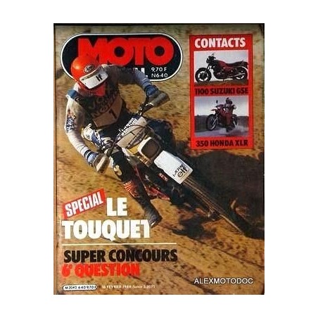 Moto journal n° 640