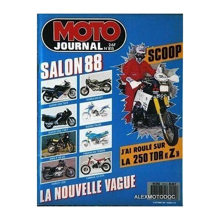 moto journal,Moto journal 815,n° 815,revue,moto,essai,journal,revues,revues moto,motos,revue moto,