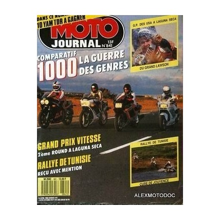 Moto journal n° 0