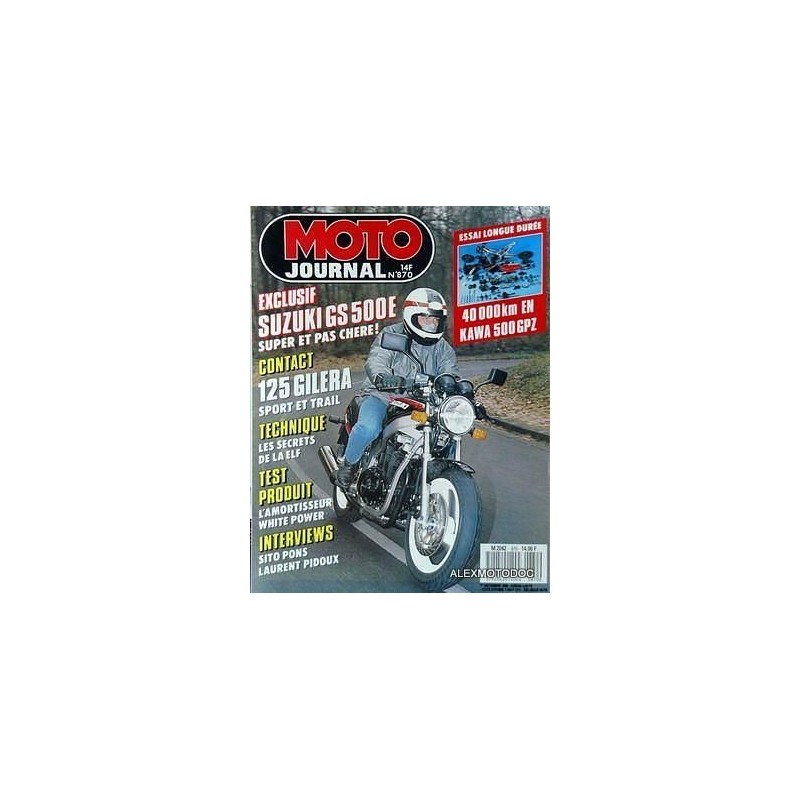 Moto journal n° 870