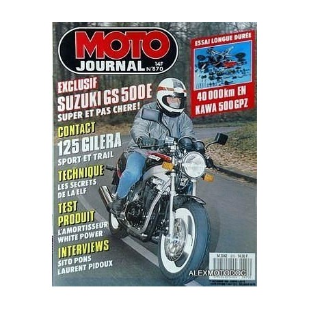 Moto journal n° 0